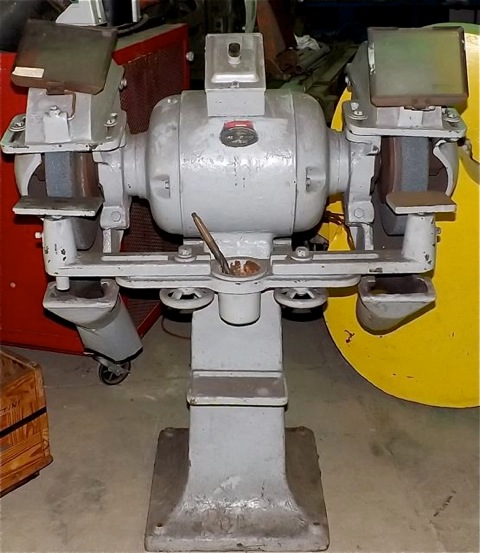 18" UNITED STATES ELECTRIC ... PEDESTAL GRINDER